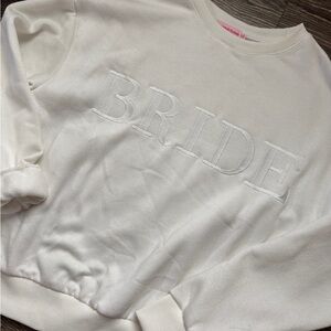 White Bride Sweatshirt